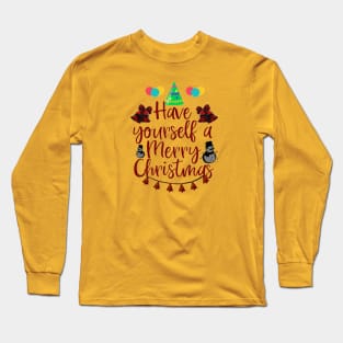 Garçon elfe de Noël Long Sleeve T-Shirt